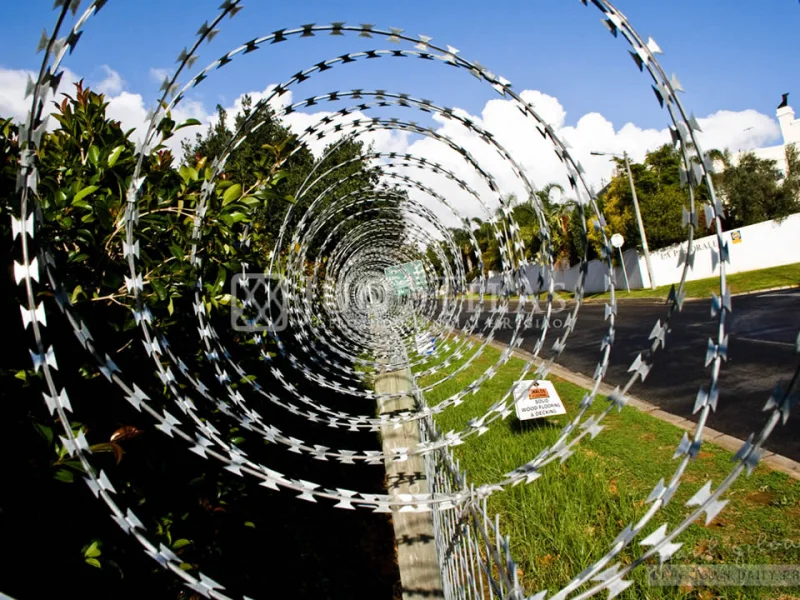 Arame espiral galvanizado